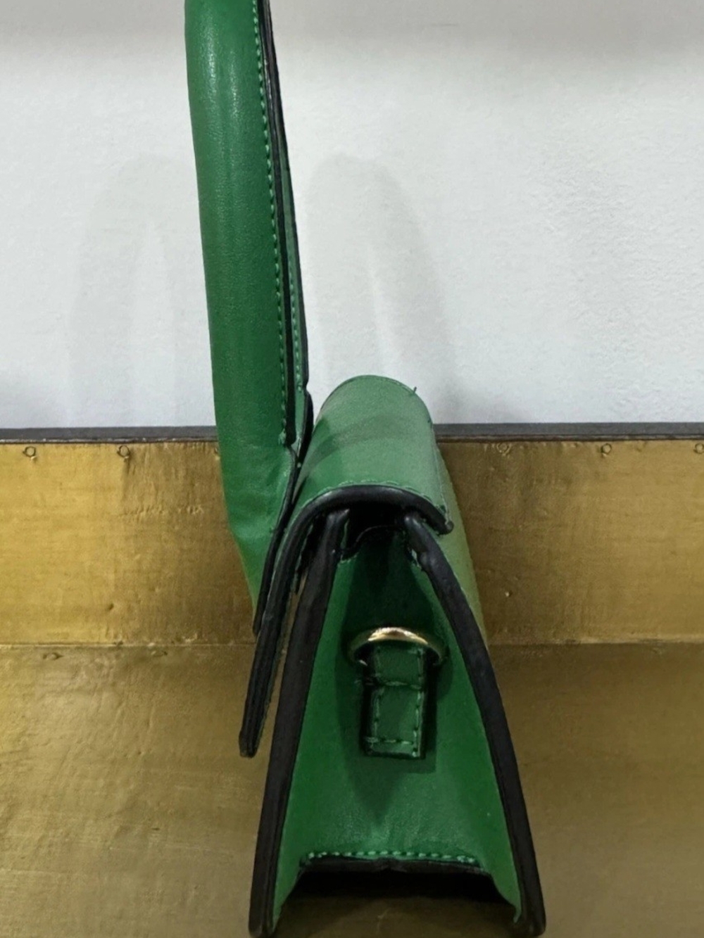Jacquemus Green Croc-Embossed Mini Bag - Gem